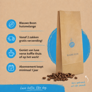 Koffie abonnement Huismelange afsluiten